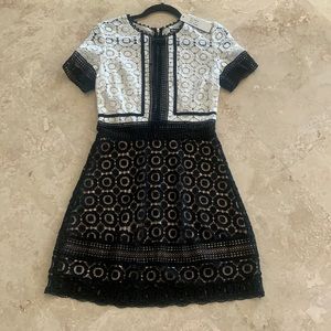 Gorgeous Lace Two Tone Dress💕👗